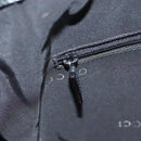 GUCCI Bamboo Hand Bag Canvas 2way Black Silver 001 1638 Auth 128076-20
