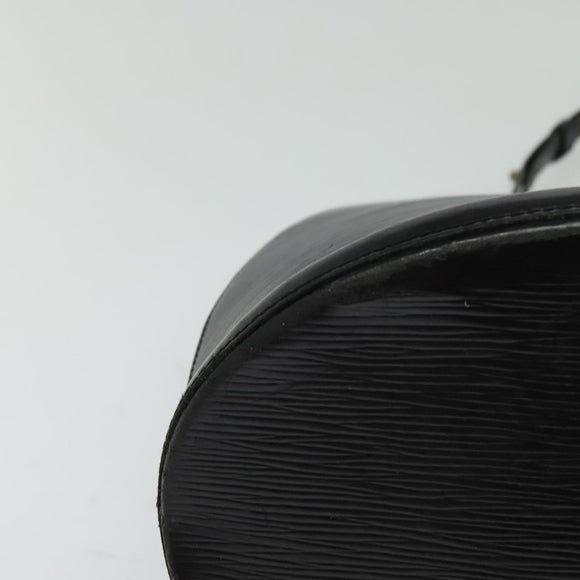 LOUIS VUITTON Epi Cluny Shoulder Bag Black M52252 LV Auth 128080