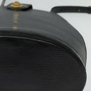 LOUIS VUITTON Epi Cluny Shoulder Bag Black M52252 LV Auth 128080-15