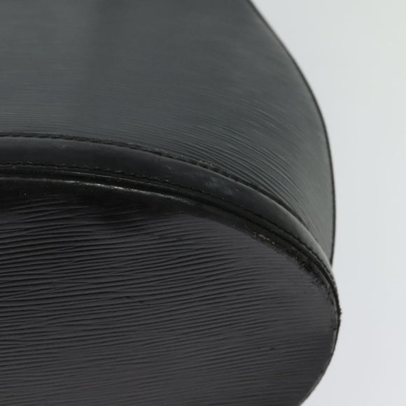 LOUIS VUITTON Epi Cluny Shoulder Bag Black M52252 LV Auth 128080