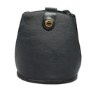 LOUIS VUITTON Epi Cluny Shoulder Bag Black M52252 LV Auth 128080-13