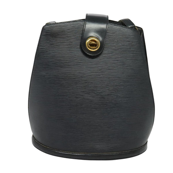 LOUIS VUITTON Epi Cluny Shoulder Bag Black M52252 LV Auth 128080