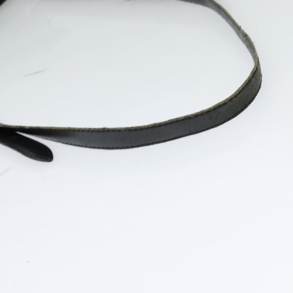 LOUIS VUITTON Epi Cluny Shoulder Bag Black M52252 LV Auth 128080