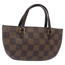 LOUIS VUITTON Damier Ebene Manosque GM Accessory Pouch N51120 LV Auth 128086-1