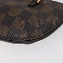 LOUIS VUITTON Damier Ebene Manosque GM Accessory Pouch N51120 LV Auth 128086-9