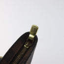 LOUIS VUITTON Damier Ebene Manosque GM Accessory Pouch N51120 LV Auth 128086-10