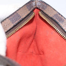 LOUIS VUITTON Damier Ebene Manosque GM Accessory Pouch N51120 LV Auth 128086-18