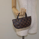 LOUIS VUITTON Damier Ebene Manosque GM Accessory Pouch N51120 LV Auth 128086-19
