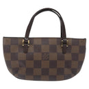 LOUIS VUITTON Damier Ebene Manosque GM Accessory Pouch N51120 LV Auth 128086-13