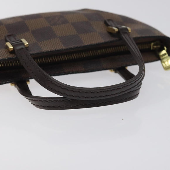 LOUIS VUITTON Damier Ebene Manosque GM Accessory Pouch N51120 LV Auth 128086