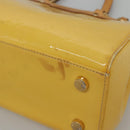 LOUIS VUITTON Monogram Vernis Blair MM Hand Bag 2way Citrin M90108 Auth 128087-10