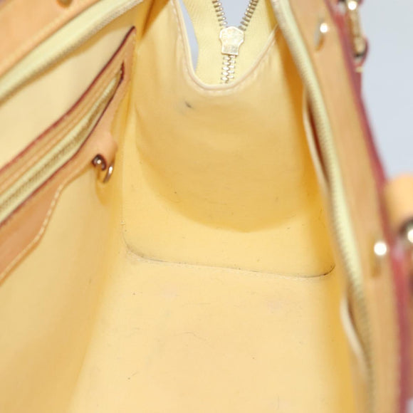 LOUIS VUITTON Monogram Vernis Blair MM Hand Bag 2way Citrin M90108 Auth 128087