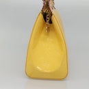 LOUIS VUITTON Monogram Vernis Blair MM Hand Bag 2way Citrin M90108 Auth 128087-4