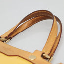 LOUIS VUITTON Monogram Vernis Blair MM Hand Bag 2way Citrin M90108 Auth 128087-8