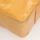 LOUIS VUITTON Monogram Vernis Columbus Bag Marshmallow Pink M91032 Auth 128089-10