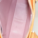 LOUIS VUITTON Monogram Vernis Columbus Bag Marshmallow Pink M91032 Auth 128089-18