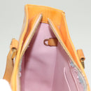LOUIS VUITTON Monogram Vernis Columbus Bag Marshmallow Pink M91032 Auth 128089-20