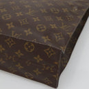 LOUIS VUITTON Monogram Sac Plat Hand Bag M51140 LV Auth 128090-9