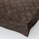 LOUIS VUITTON Monogram Sac Plat Hand Bag M51140 LV Auth 128090-15