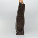 LOUIS VUITTON Monogram Sac Plat Hand Bag M51140 LV Auth 128090-3