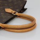 LOUIS VUITTON Monogram Sac Plat Hand Bag M51140 LV Auth 128090-7