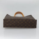 LOUIS VUITTON Monogram Sac Plat Hand Bag M51140 LV Auth 128090-5