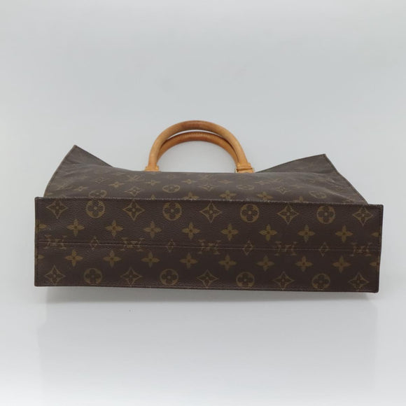LOUIS VUITTON Monogram Sac Plat Hand Bag M51140 LV Auth 128090