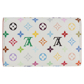 LOUIS VUITTON Multicolor LV x TM Multicles6 Key Case White M14092 Auth 128097SM - 0