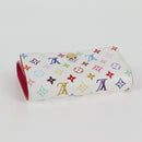 LOUIS VUITTON Multicolor LV x TM Multicles6 Key Case White M14092 Auth 128097SM-5