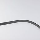 Salvatore Ferragamo Shoulder Bag Patent leather Silver tone Auth 128102-8