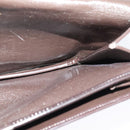 Christian Dior Trotter Canvas Shoulder Bag Brown Gold Auth 128106-18