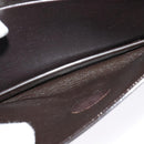 Christian Dior Trotter Canvas Shoulder Bag Brown Gold Auth 128106-20