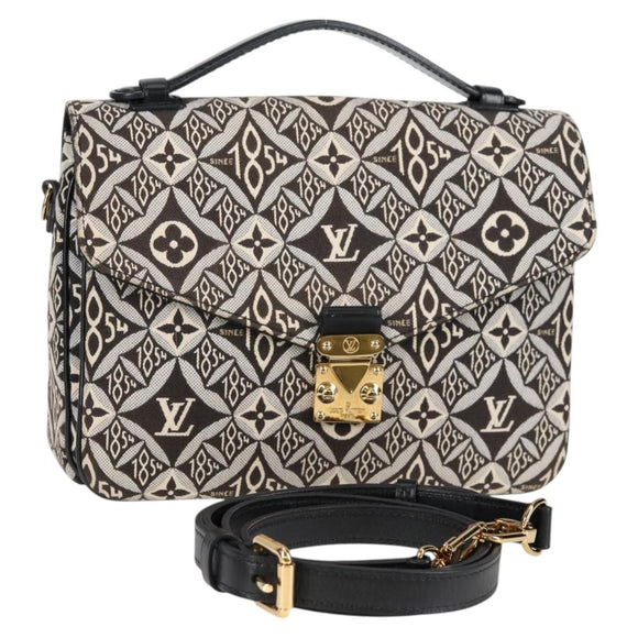 LOUIS VUITTON Monogram Jaguar Pochette Metis MM Bag 2way M57272 LV Auth 128121M