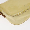 LOUIS VUITTON Monogram Vernis Malibu Street Bag Perle M91507 LV Auth 128122-17