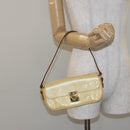 LOUIS VUITTON Monogram Vernis Malibu Street Bag Perle M91507 LV Auth 128122-22