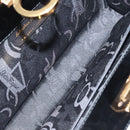 Salvatore Ferragamo Gancini Chain Shoulder Bag Patent Black Gold Auth 128138-18