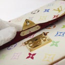 LOUIS VUITTON Monogram Multicolor Sologne Shoulder Bag White M92661 Auth 128142-9