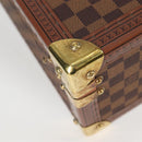 LOUIS VUITTON Damier Ebene Cotoville 45 Trunk N21341 LV Auth 128144V-15