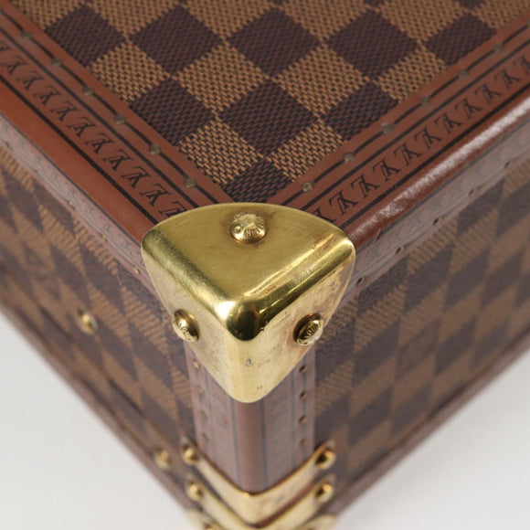 LOUIS VUITTON Damier Ebene Cotoville 45 Trunk N21341 LV Auth 128144V