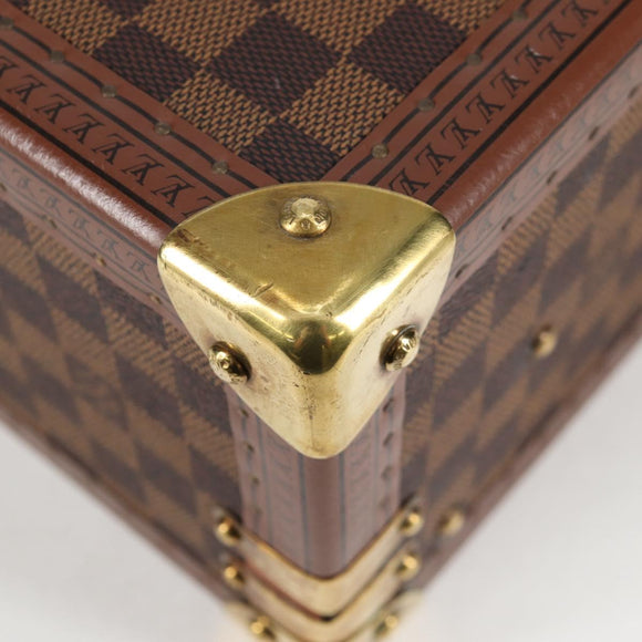 LOUIS VUITTON Damier Ebene Cotoville 45 Trunk N21341 LV Auth 128144V