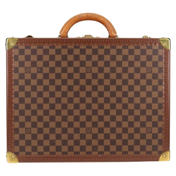 LOUIS VUITTON Damier Ebene Cotoville 45 Trunk N21341 LV Auth 128144V
