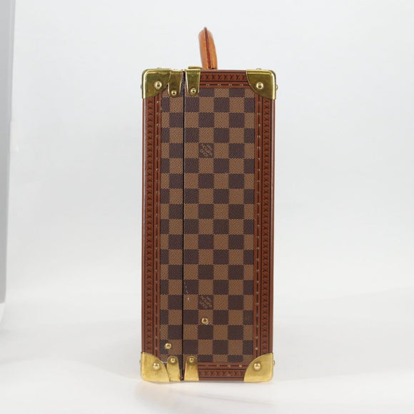 LOUIS VUITTON Damier Ebene Cotoville 45 Trunk N21341 LV Auth 128144V