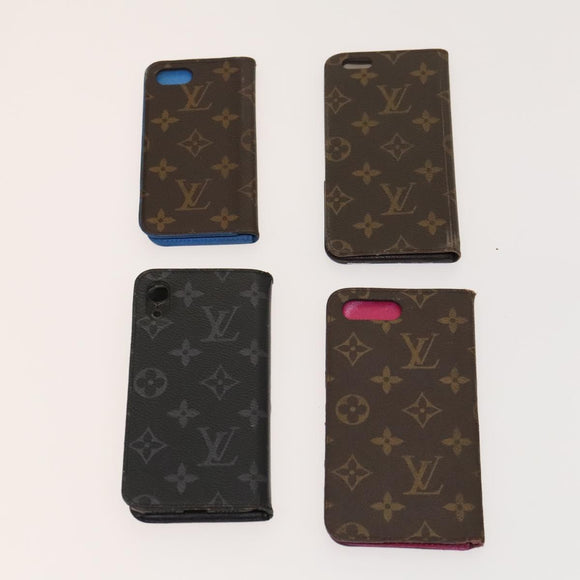 LOUIS VUITTON Monogram iPhone Case 10set LV Auth 128149