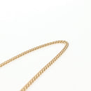 Miu Miu Matelasse Chain Shoulder Bag Leather Red Gold Auth 128161M-16