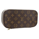 LOUIS VUITTON Monogram Trousse Blush GM Cosmetic Pouch M47505 LV Auth 128167V-1