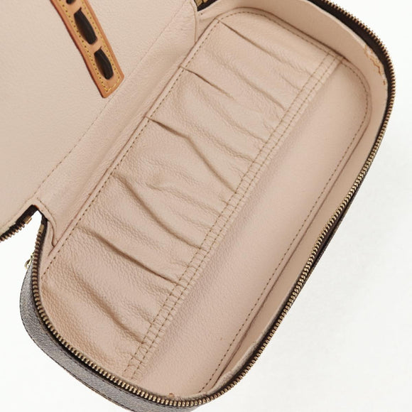 LOUIS VUITTON Monogram Trousse Blush GM Cosmetic Pouch M47505 LV Auth 128167V