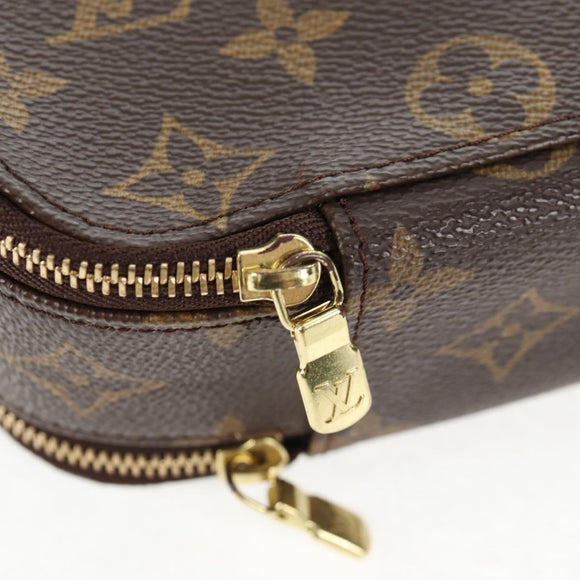 LOUIS VUITTON Monogram Trousse Blush GM Cosmetic Pouch M47505 LV Auth 128167V