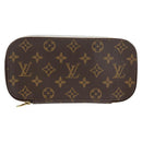 LOUIS VUITTON Monogram Trousse Blush GM Cosmetic Pouch M47505 LV Auth 128167V-13