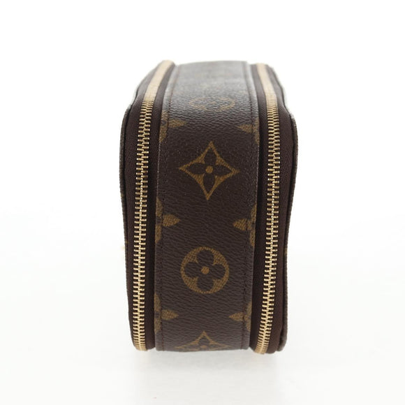 LOUIS VUITTON Monogram Trousse Blush GM Cosmetic Pouch M47505 LV Auth 128167V