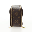 LOUIS VUITTON Monogram Trousse Blush GM Cosmetic Pouch M47505 LV Auth 128167V-4